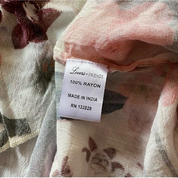 Lovers + Friends‎ Waves For Days Floral Wrap Skirt ( S ) - Picture 4 of 5